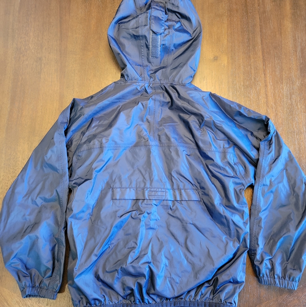 Lands' End Kids Blue Raincoat - Picture 3 of 8
